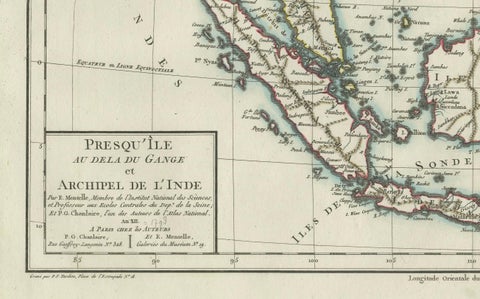 1797 Tardieu Map of Southeast Asia: The Malay Archipelago and Beyond, close-up 5