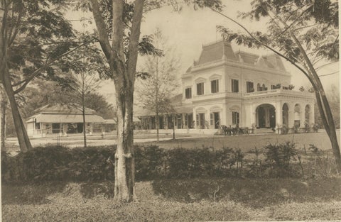 Medan Resident’s Palace, East Coast of Sumatra, Kleingrothe Photogravure c.1900, close-up 4