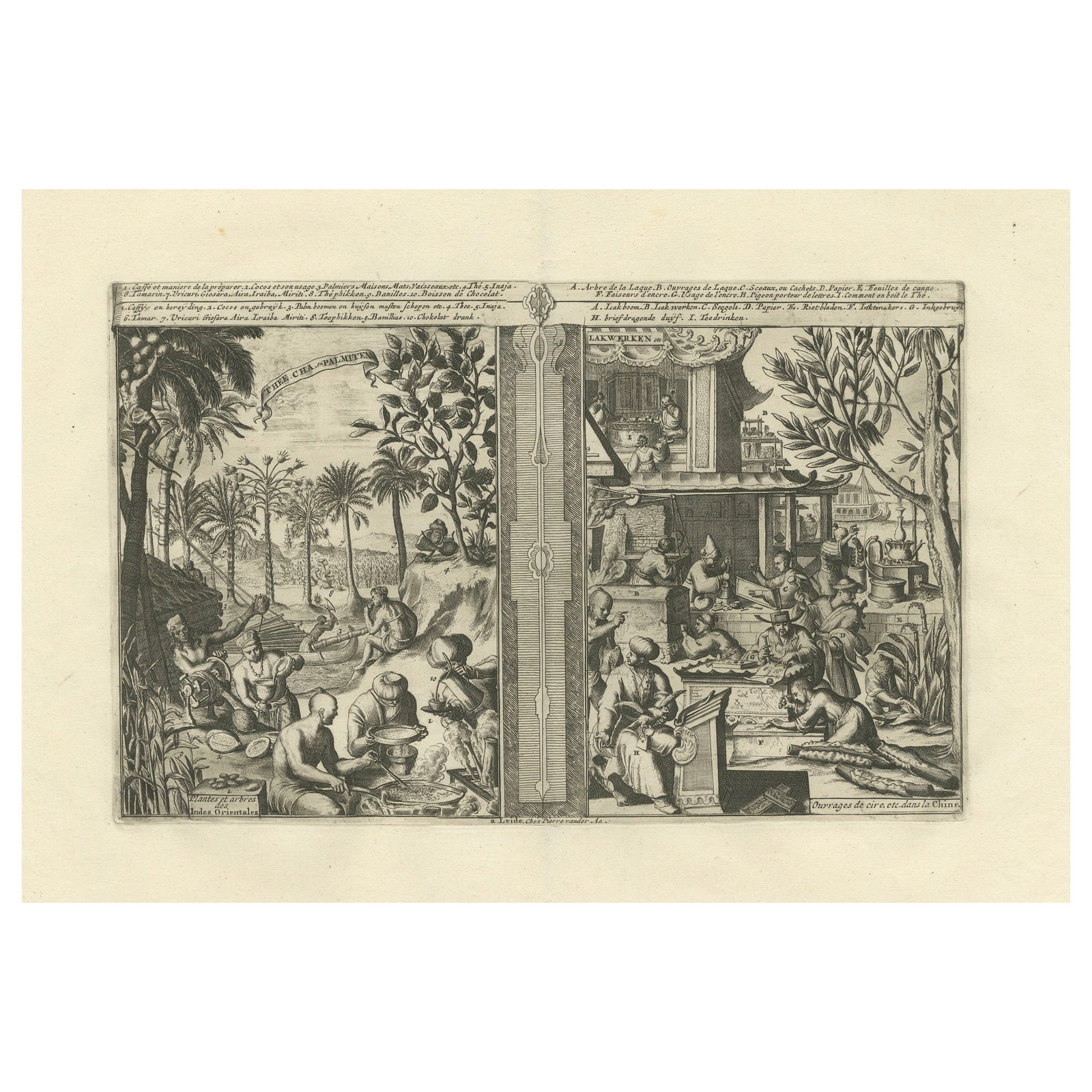 Global Harvests and Crafts: From the East Indies to Chinese Lacquerwork, c. 1708