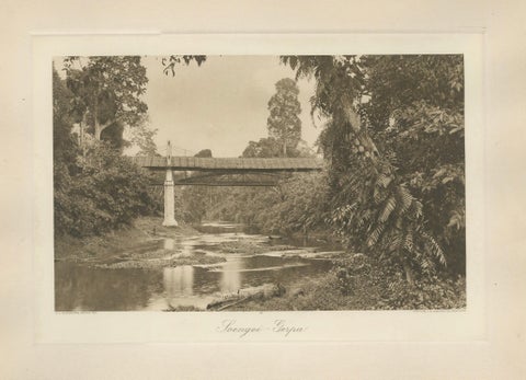 Soengei Serpa, Sumatra, Antique Photogravure by C.J. Kleingrothe, c.1900, close-up 5