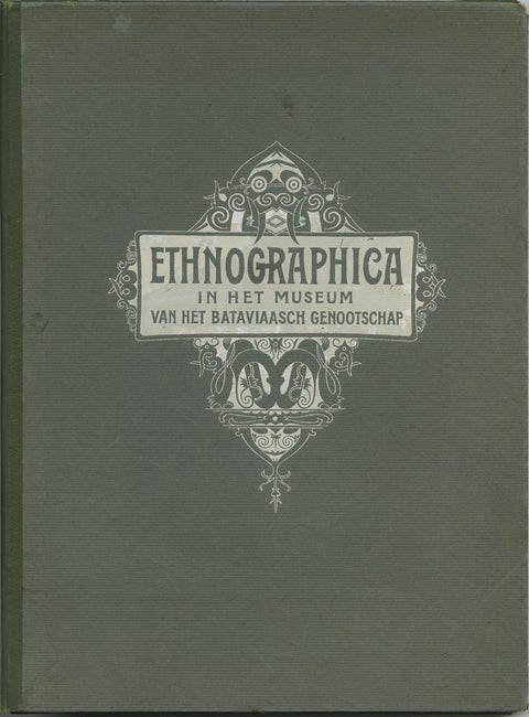 Twelve Prints of Ethnographic Items of Batavia Published by J.W. Teillers '1910', view 2