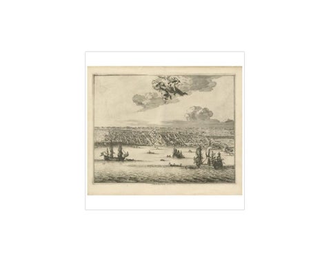 Antique Print of Makassar 'South Sulawesi, Indonesia' by P. van der Aa, view 2