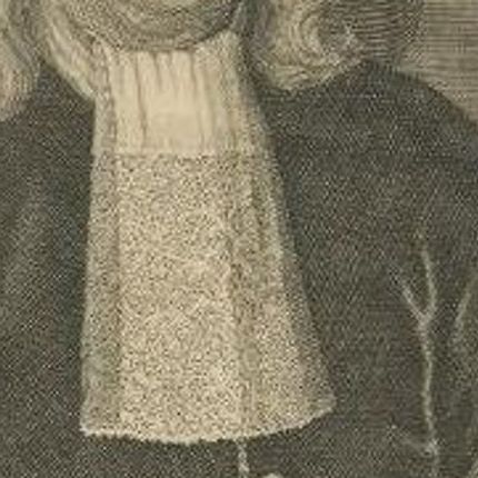 Antique Portrait of Abraham v Riebeeck Governor-General of the Dutch East Indies, close-up 1
