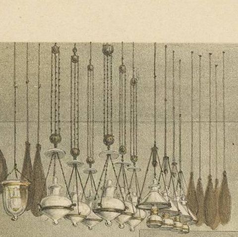 Antique Print of a Store in Batavia 'Indonesia' by M.T.H. Perelaer, 1888, close-up 1