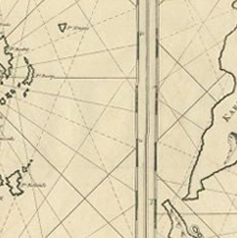 Antique Map of Sangir Island and the Talaud Islands by Valentijn, 1726, close-up 2