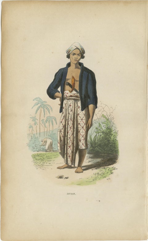 Antique Ethnographic Prints of Indonesia & Timor Islands, Set of 8, 1852, view 6