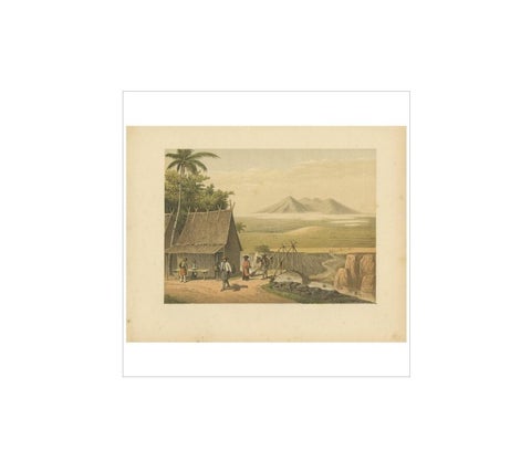 Antique Print of the Cipancar River ‘Java’ by M.T.H. Perelaer, 1888, view 3