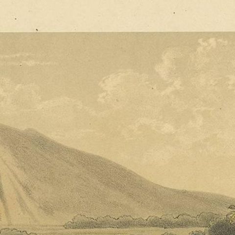 Antique Print of the Ciliwung River on Java by M.T.H. Perelaer, 1888, close-up 1