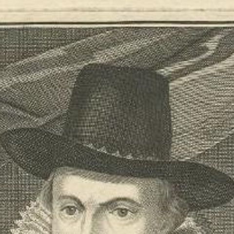 Old Portrait of Laurens Reael, Governor-General of the Dutch East Indies, 1726, close-up 1