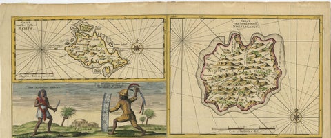 Antique Map of Manipa, Nusa-Laut, Saparua & Haruku 'Indonesia' by F. Valentijn, view 4