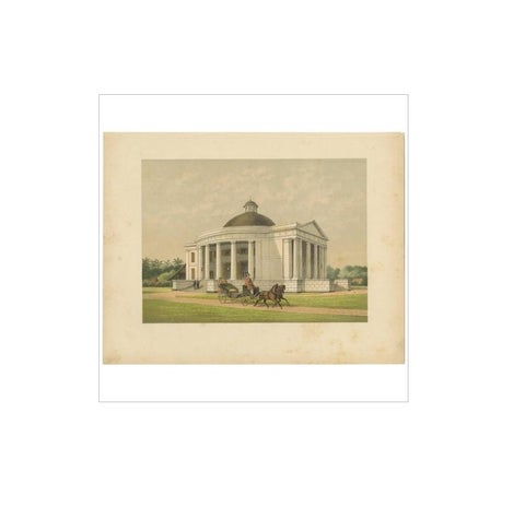 Antique Print of a Residence in Batavia by M.T.H. Perelaer, 1888, view 3