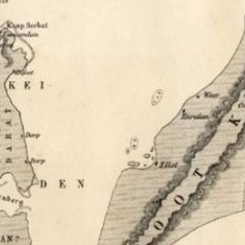 Antique Map of the Kai Islands by Stemler, c.1875, close-up 1