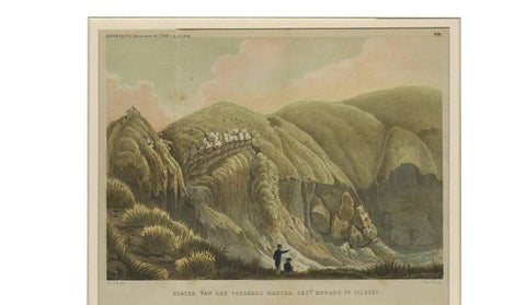 Antique Print with a View of Menado on Celebes 'Indonesia' by C.G.C. Reinwardt, view 4