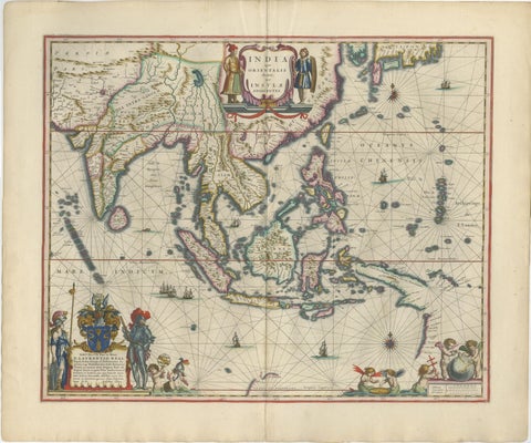 Antique Blaeu Maps, Indonesia & Moluccas, VOC Era, c.1642, view 2