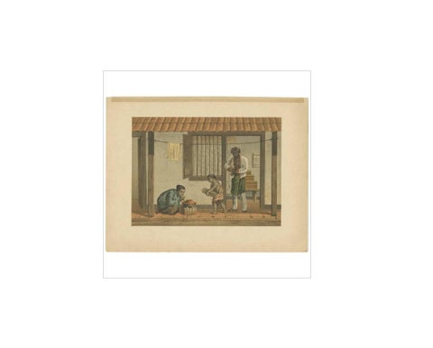 Antique Print of a Native Family 'Indonesia' by M.T.H. Perelaer, 1888, view 2