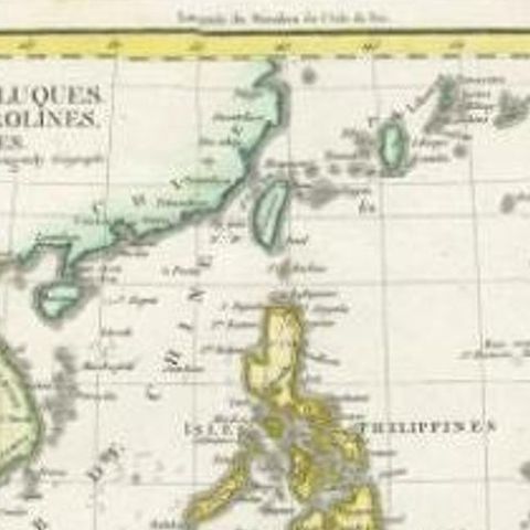 Antique Map of Dutch East Indies (Indonesia) by C.F. Delamarche, Circa 1806, close-up 1