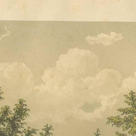 Antique Print of a Residence on Java by M.T.H. Perelaer, 1888, close-up 1
