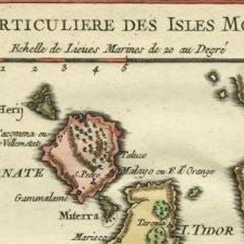Antique Map of the Maluku Islands by Bellin, c.1750, close-up 1