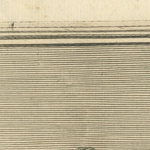 Antique Print of Musical Instruments in Banten by Bonanni '1725', close-up 1