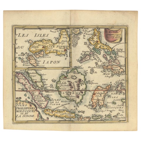 1692 Jacq. Peeters Map: East Indies, Indonesia, Japan, Philippines and Singapore